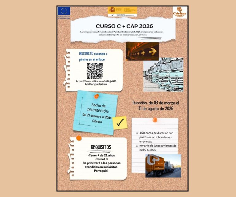 Curso camión (Post de Facebook)