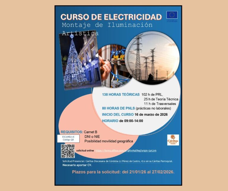 Curso electricidad (Post de Facebook)
